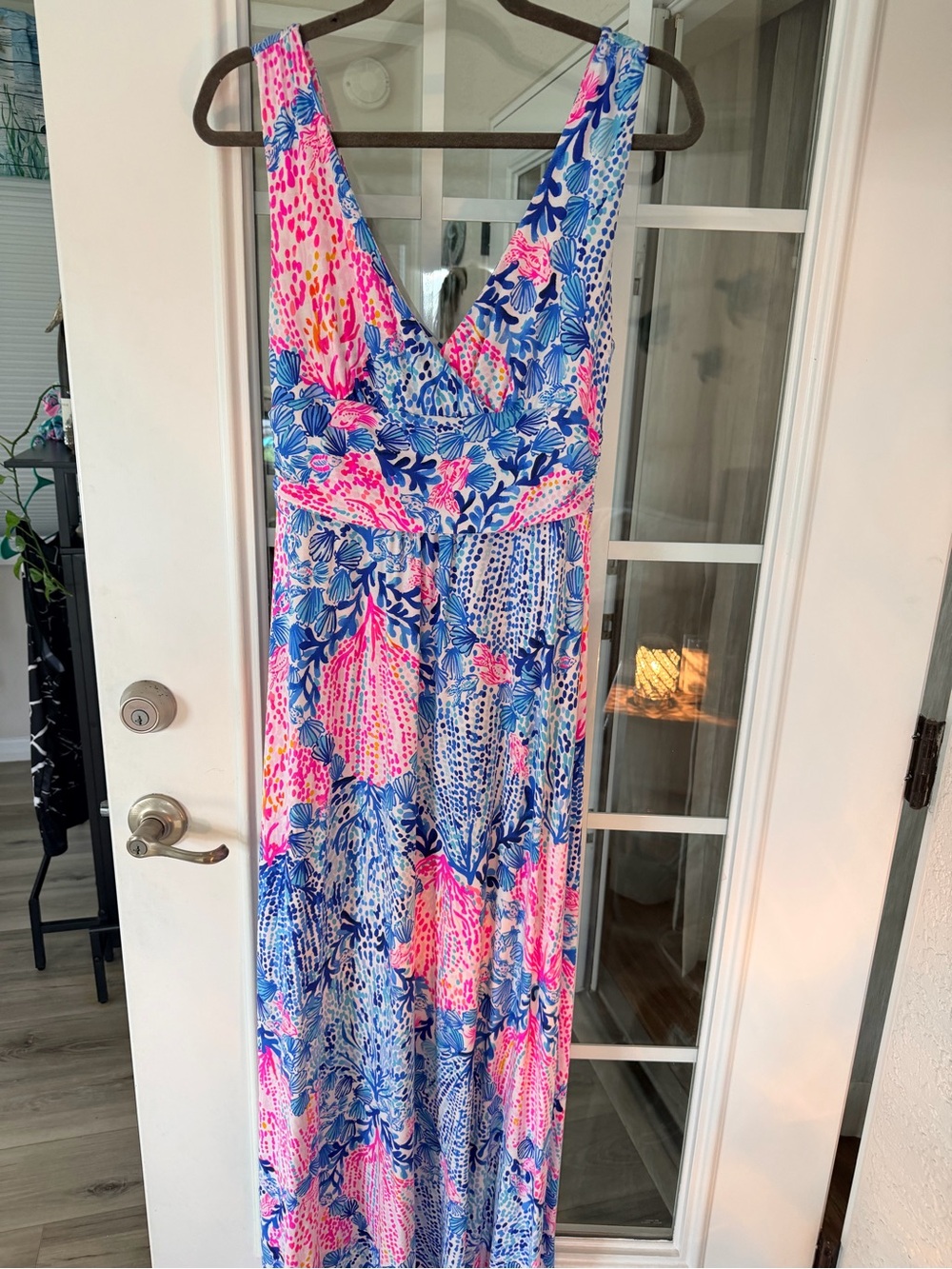 Lilly Pulitzer Sloane Maxi Dress Sway With Me Size M